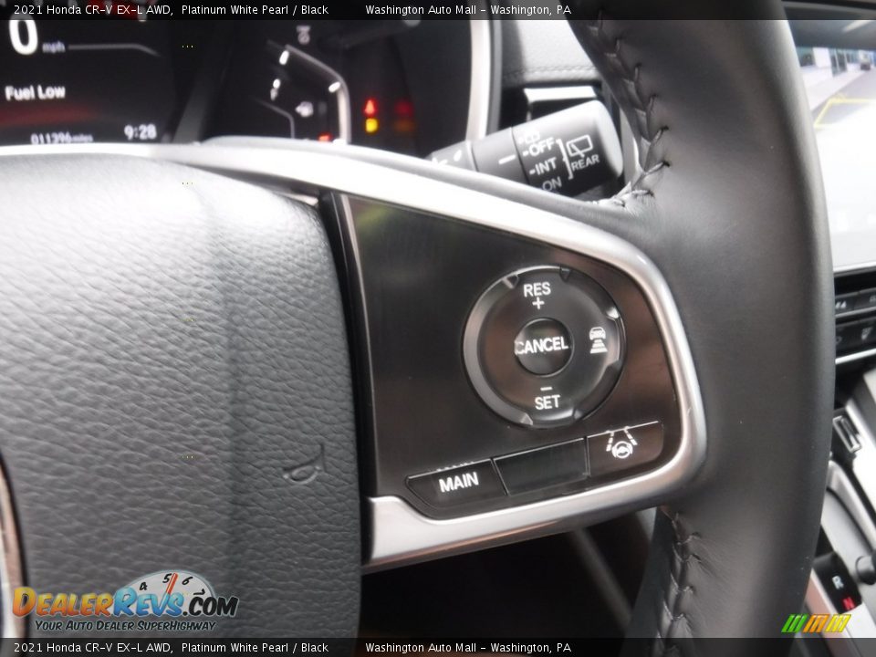2021 Honda CR-V EX-L AWD Platinum White Pearl / Black Photo #11
