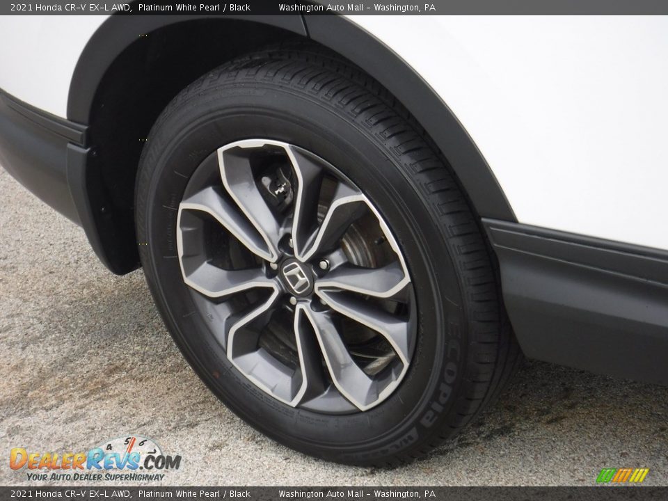 2021 Honda CR-V EX-L AWD Platinum White Pearl / Black Photo #12