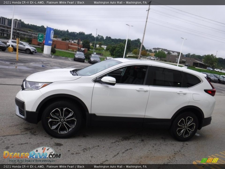 2021 Honda CR-V EX-L AWD Platinum White Pearl / Black Photo #15