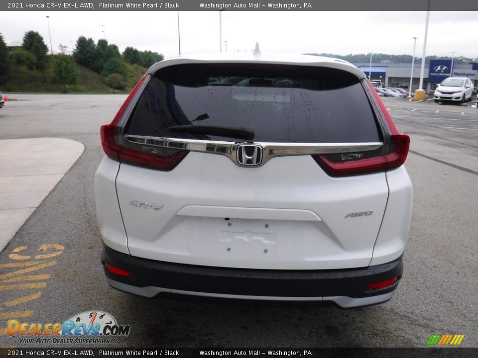 2021 Honda CR-V EX-L AWD Platinum White Pearl / Black Photo #17
