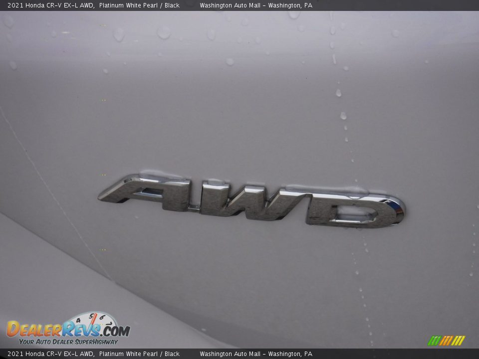 2021 Honda CR-V EX-L AWD Platinum White Pearl / Black Photo #19