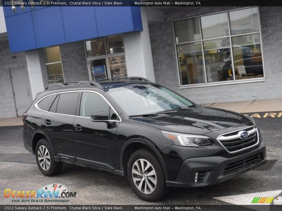 2022 Subaru Outback 2.5i Premium Crystal Black Silica / Slate Black Photo #1