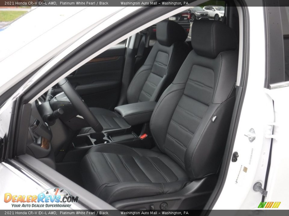 2021 Honda CR-V EX-L AWD Platinum White Pearl / Black Photo #23