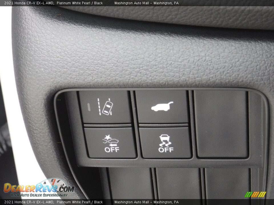 2021 Honda CR-V EX-L AWD Platinum White Pearl / Black Photo #25