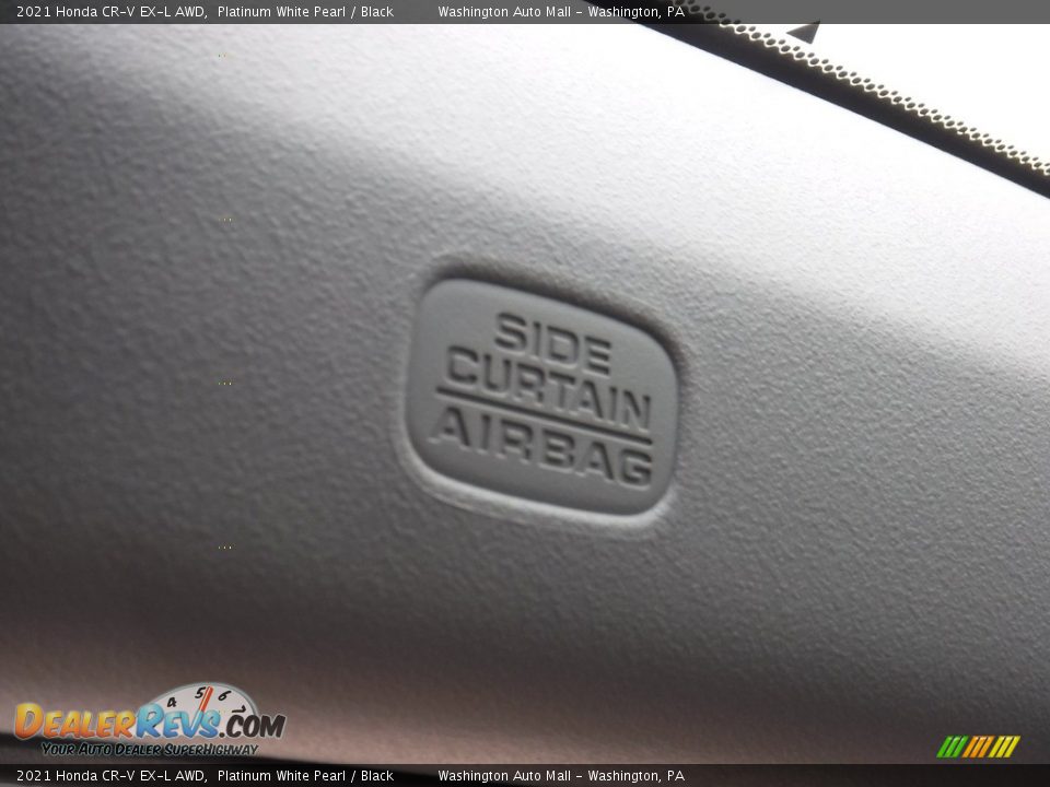 2021 Honda CR-V EX-L AWD Platinum White Pearl / Black Photo #26