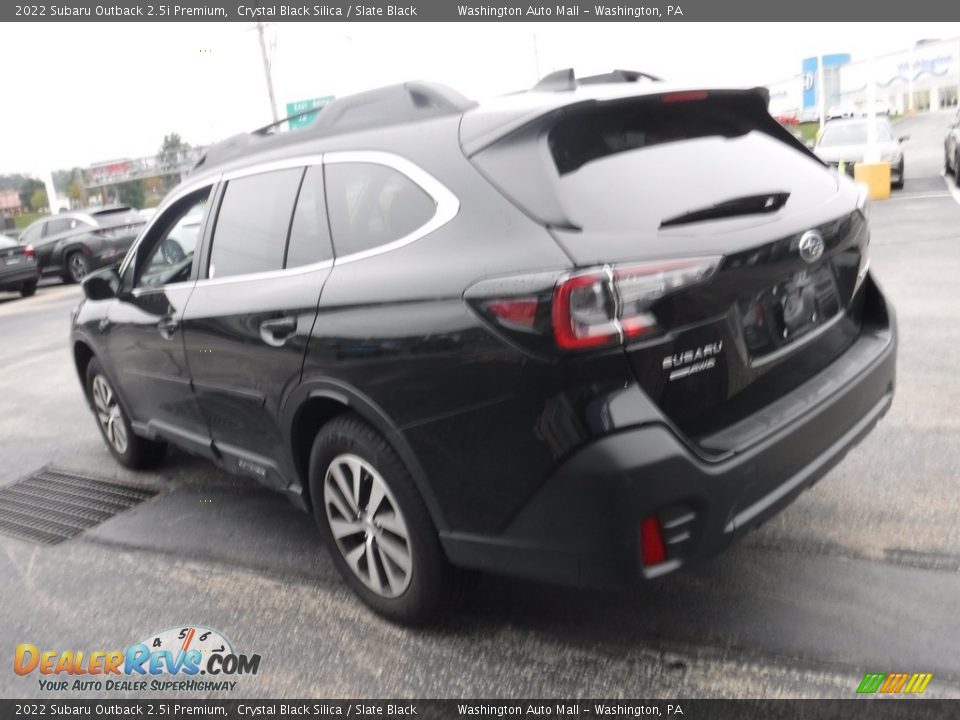 2022 Subaru Outback 2.5i Premium Crystal Black Silica / Slate Black Photo #7