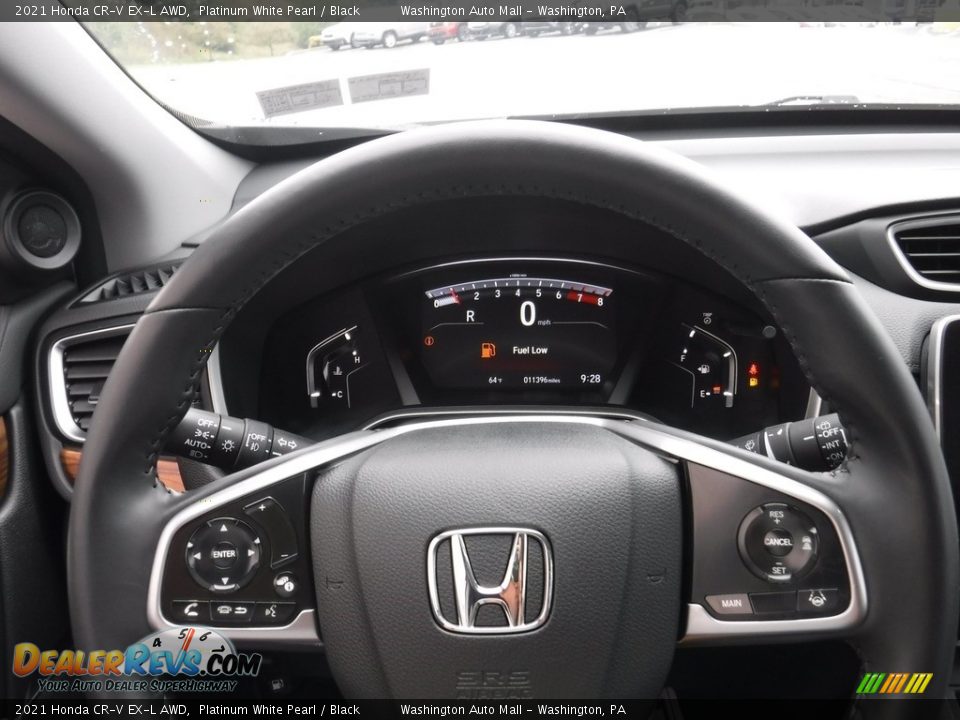 2021 Honda CR-V EX-L AWD Platinum White Pearl / Black Photo #27