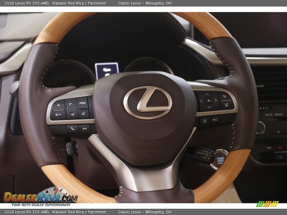 2018 Lexus RX 350 AWD Steering Wheel Photo #7