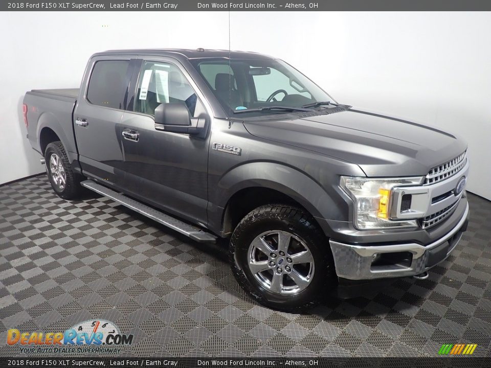 2018 Ford F150 XLT SuperCrew Lead Foot / Earth Gray Photo #3