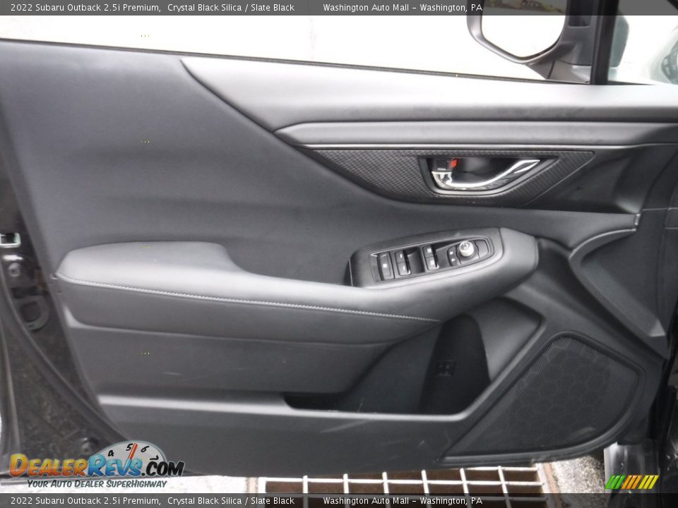 2022 Subaru Outback 2.5i Premium Crystal Black Silica / Slate Black Photo #12