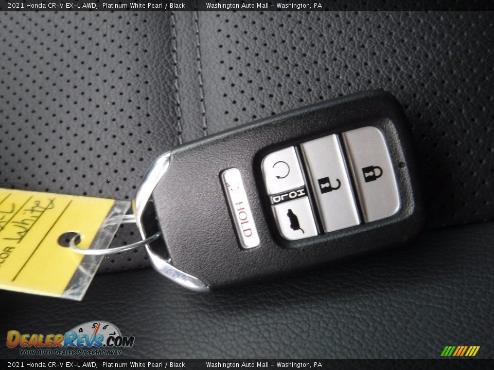 2021 Honda CR-V EX-L AWD Platinum White Pearl / Black Photo #33