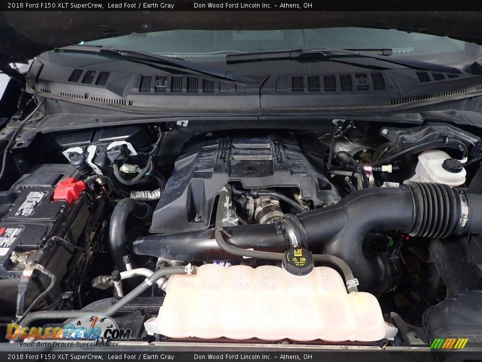 2018 Ford F150 XLT SuperCrew Lead Foot / Earth Gray Photo #7