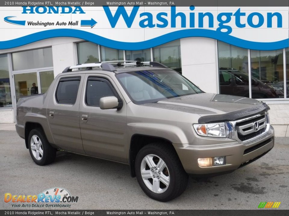 2010 Honda Ridgeline RTL Mocha Metallic / Beige Photo #1