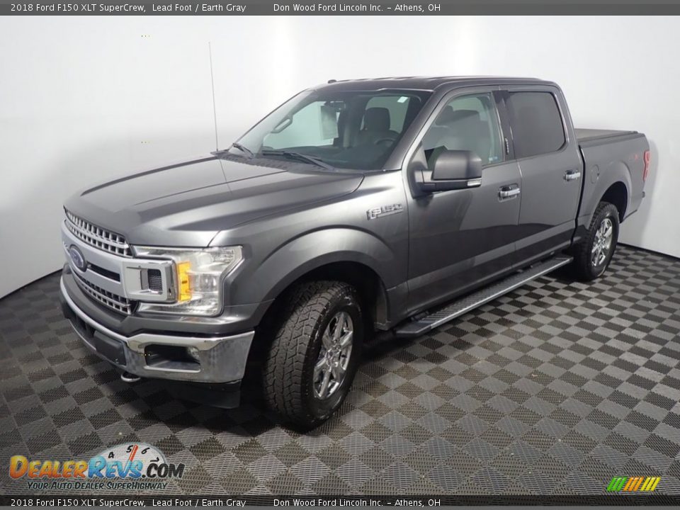 2018 Ford F150 XLT SuperCrew Lead Foot / Earth Gray Photo #8