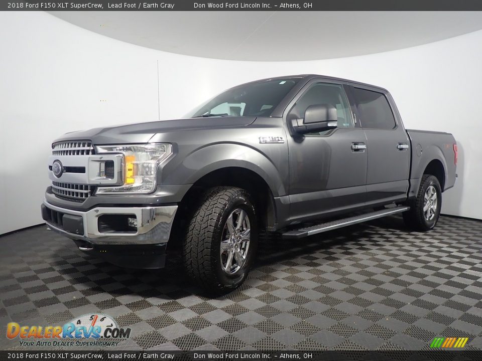 2018 Ford F150 XLT SuperCrew Lead Foot / Earth Gray Photo #9