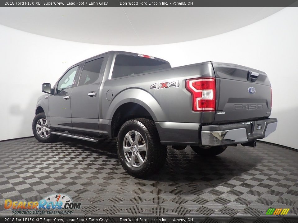 2018 Ford F150 XLT SuperCrew Lead Foot / Earth Gray Photo #11