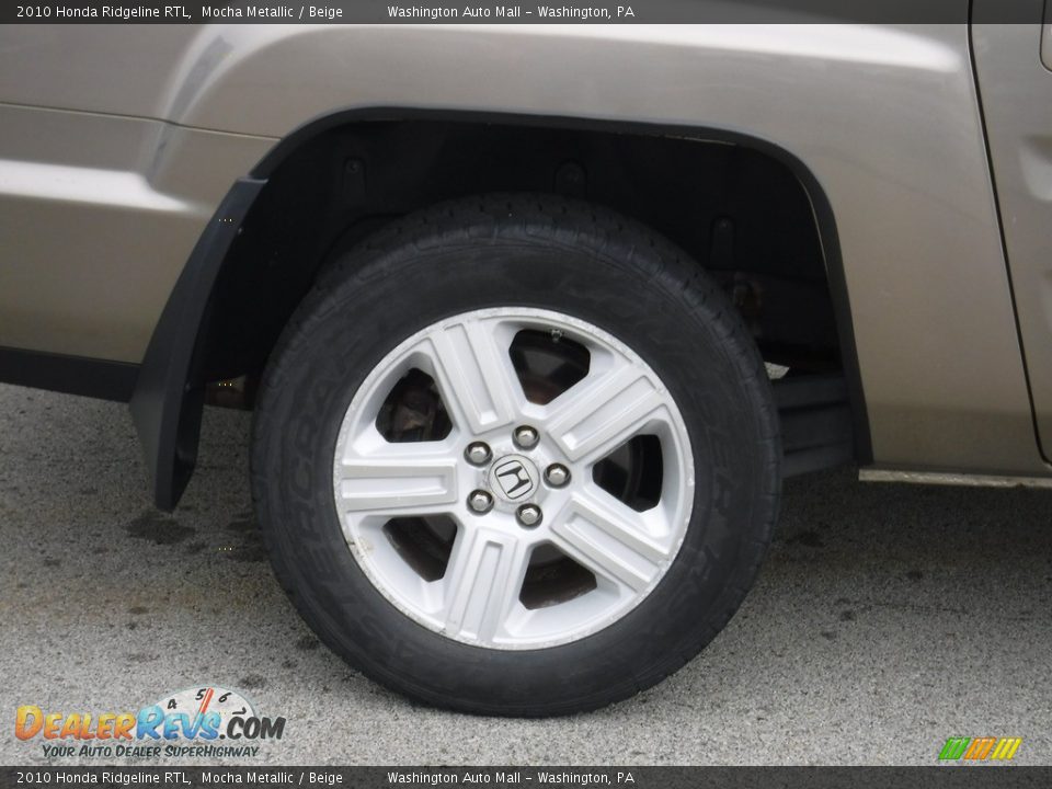 2010 Honda Ridgeline RTL Mocha Metallic / Beige Photo #5