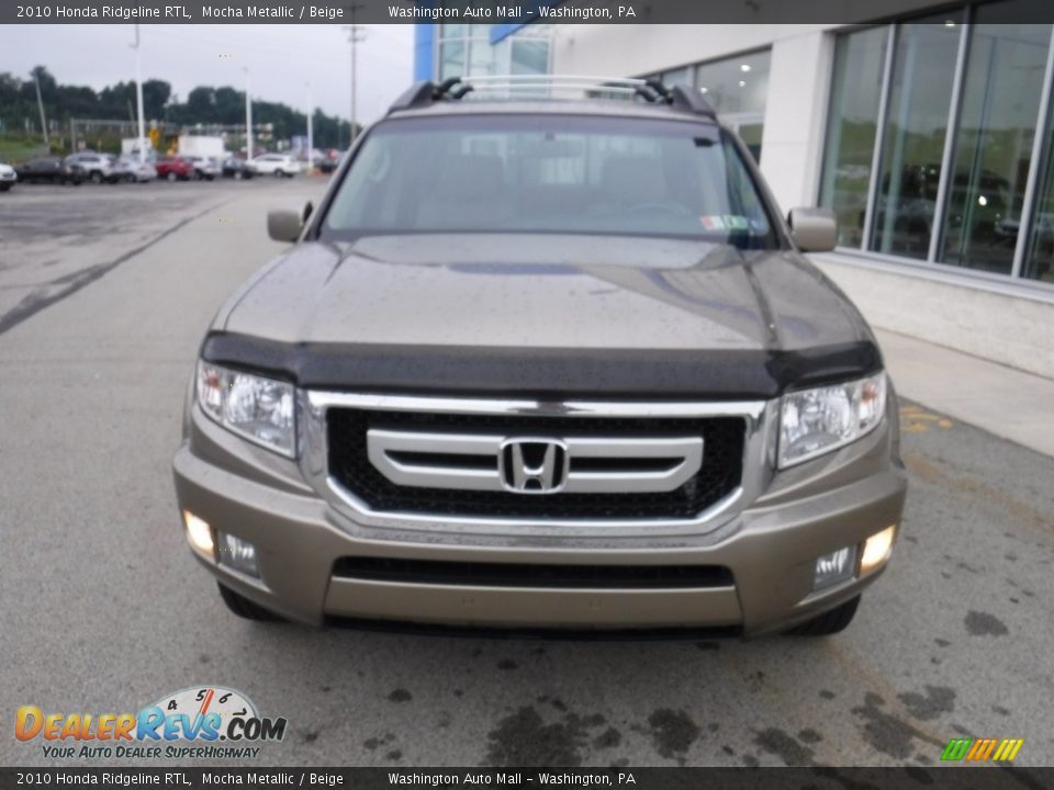 2010 Honda Ridgeline RTL Mocha Metallic / Beige Photo #6