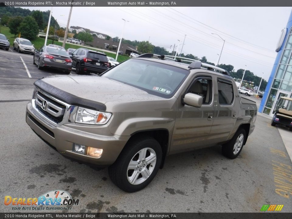 2010 Honda Ridgeline RTL Mocha Metallic / Beige Photo #7