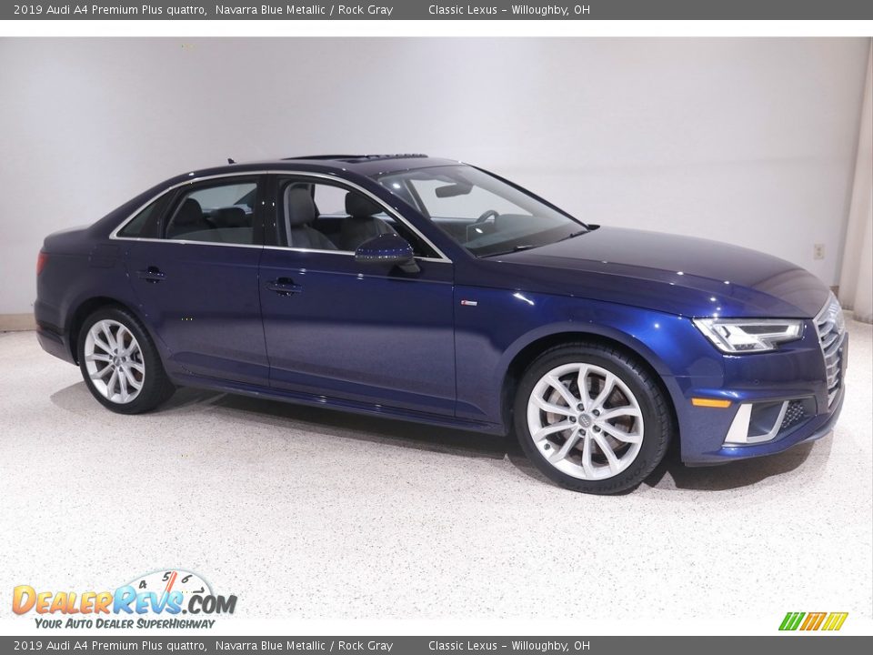 Navarra Blue Metallic 2019 Audi A4 Premium Plus quattro Photo #1