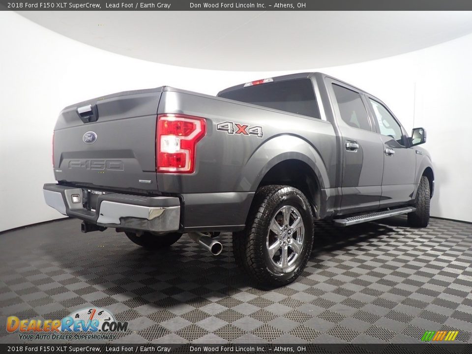 2018 Ford F150 XLT SuperCrew Lead Foot / Earth Gray Photo #15