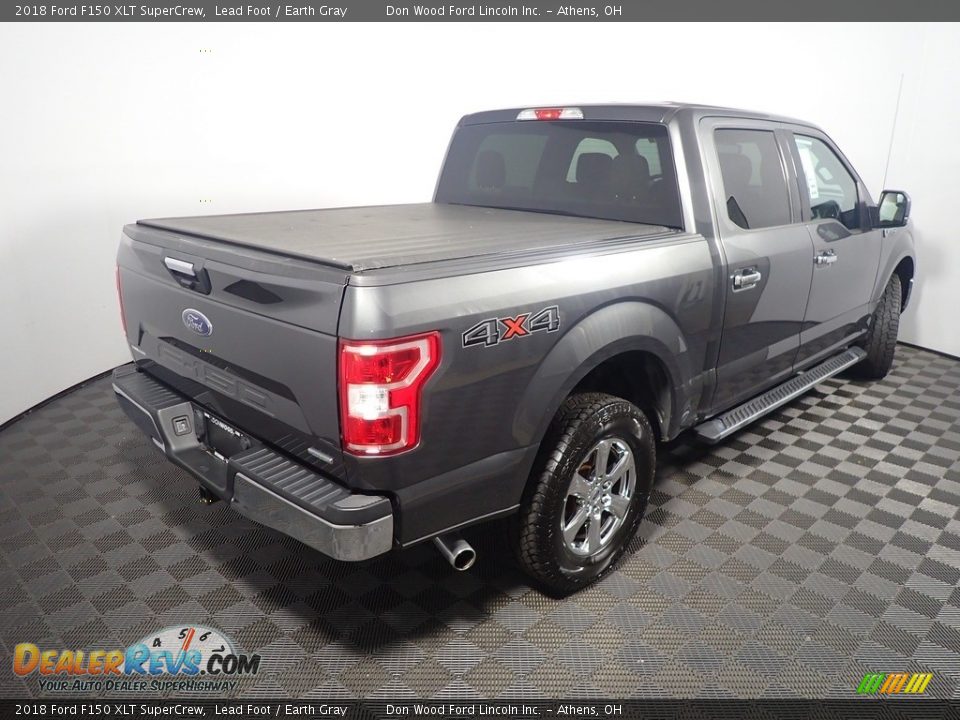 2018 Ford F150 XLT SuperCrew Lead Foot / Earth Gray Photo #16