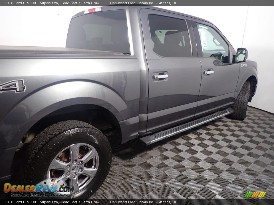 2018 Ford F150 XLT SuperCrew Lead Foot / Earth Gray Photo #18