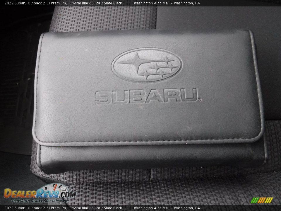 2022 Subaru Outback 2.5i Premium Crystal Black Silica / Slate Black Photo #31