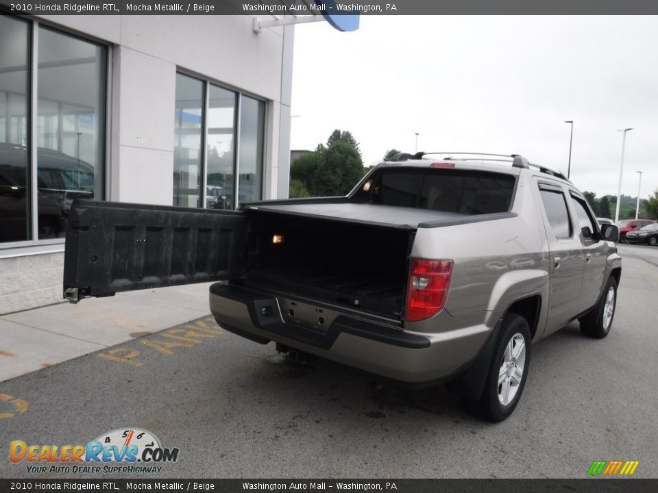 2010 Honda Ridgeline RTL Mocha Metallic / Beige Photo #16