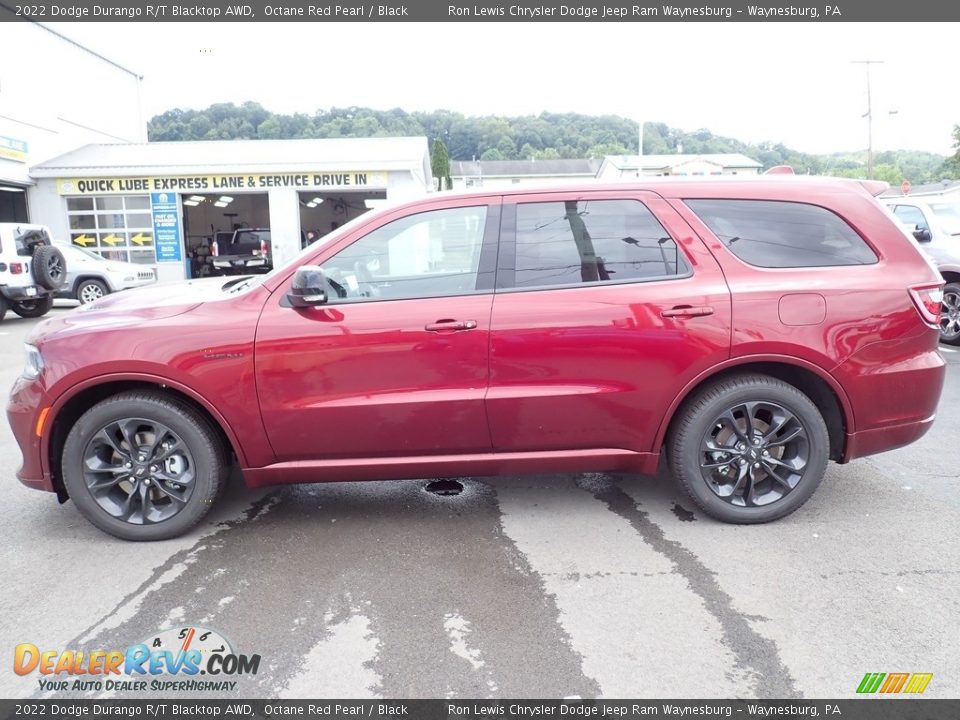 2022 Dodge Durango R/T Blacktop AWD Octane Red Pearl / Black Photo #2