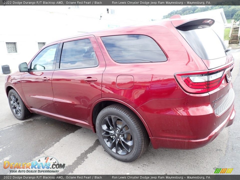 2022 Dodge Durango R/T Blacktop AWD Octane Red Pearl / Black Photo #3