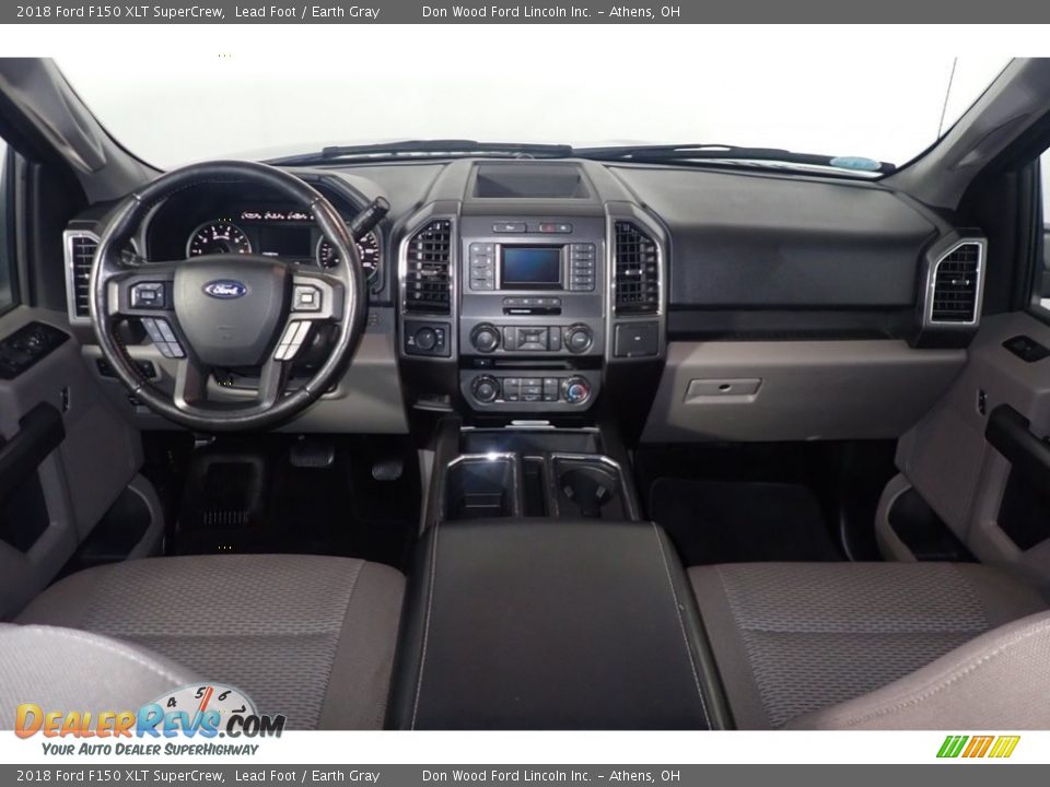 2018 Ford F150 XLT SuperCrew Lead Foot / Earth Gray Photo #24