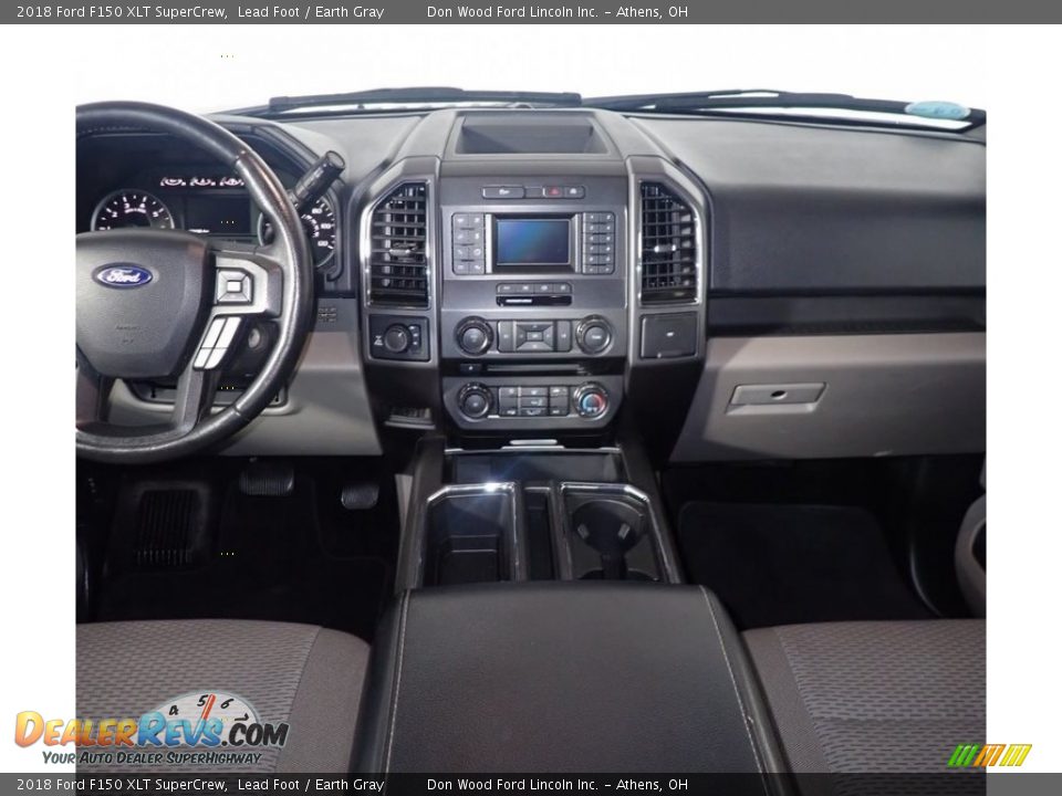 2018 Ford F150 XLT SuperCrew Lead Foot / Earth Gray Photo #25