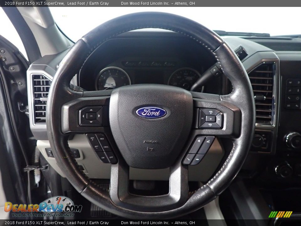 2018 Ford F150 XLT SuperCrew Lead Foot / Earth Gray Photo #27