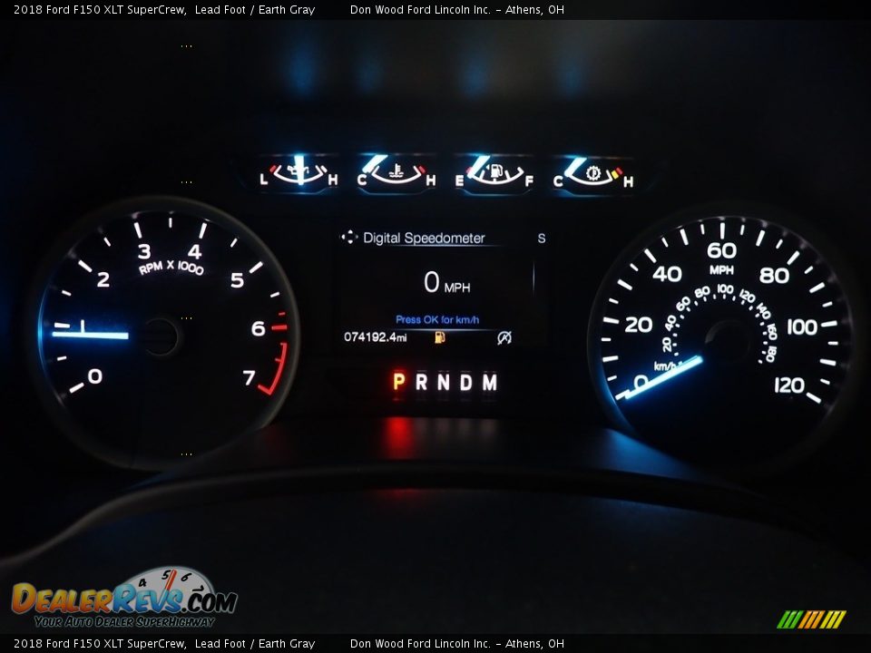 2018 Ford F150 XLT SuperCrew Lead Foot / Earth Gray Photo #28