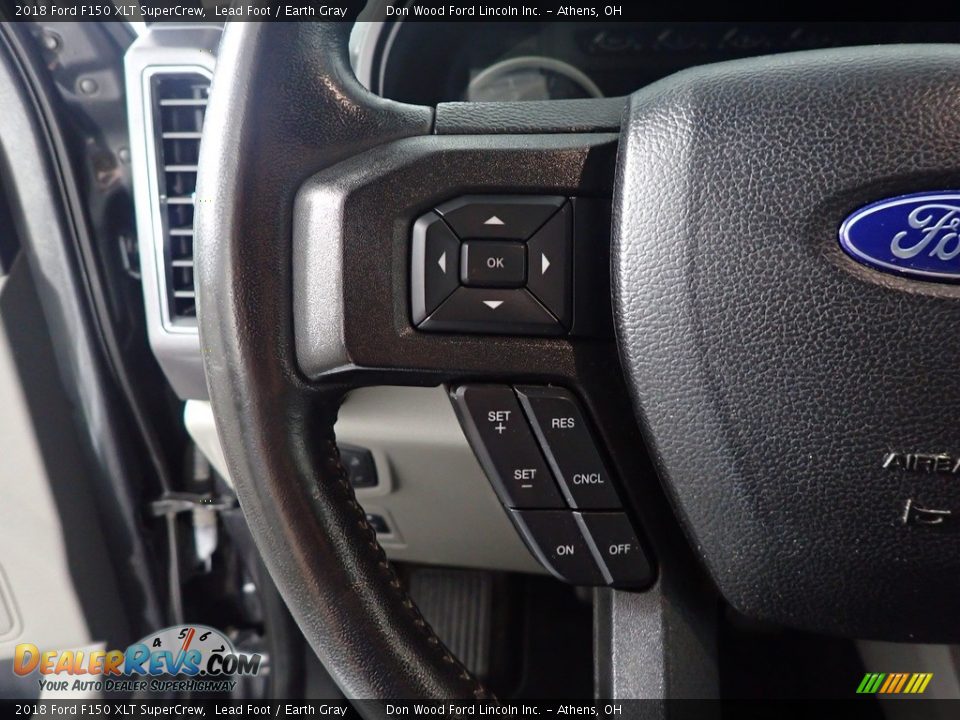 2018 Ford F150 XLT SuperCrew Lead Foot / Earth Gray Photo #29