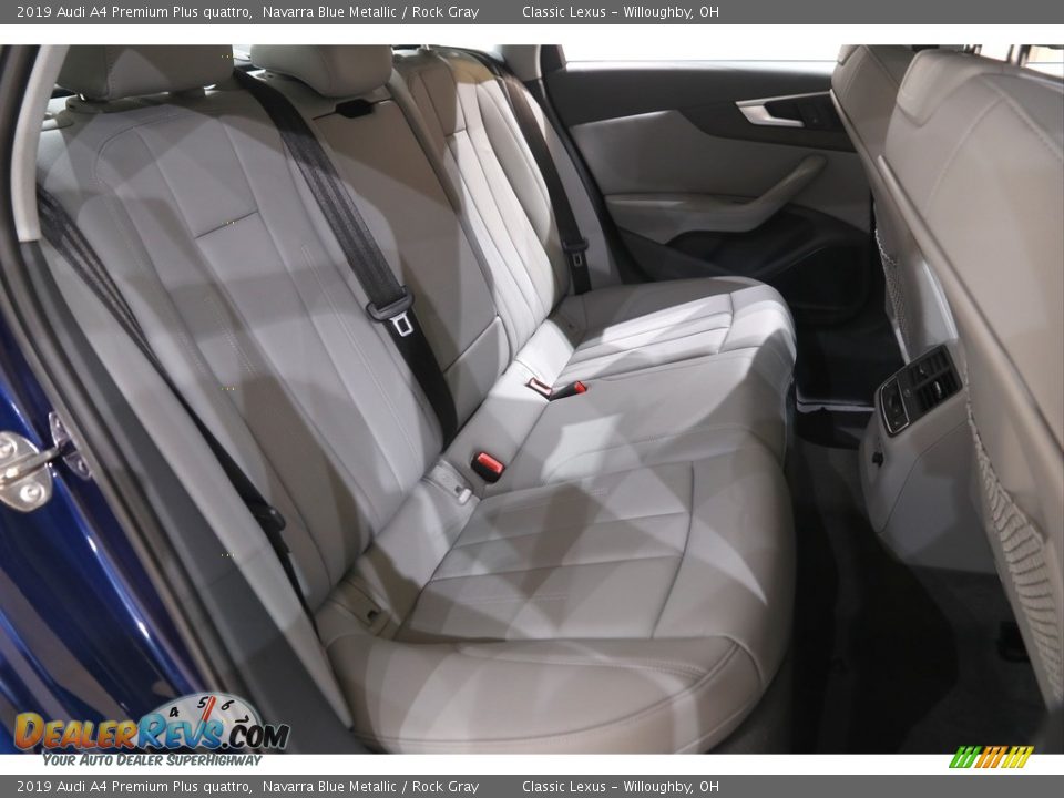 Rear Seat of 2019 Audi A4 Premium Plus quattro Photo #17