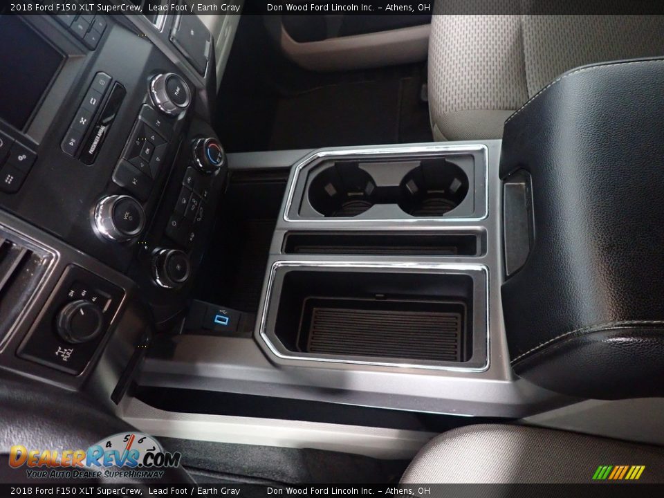 2018 Ford F150 XLT SuperCrew Lead Foot / Earth Gray Photo #33