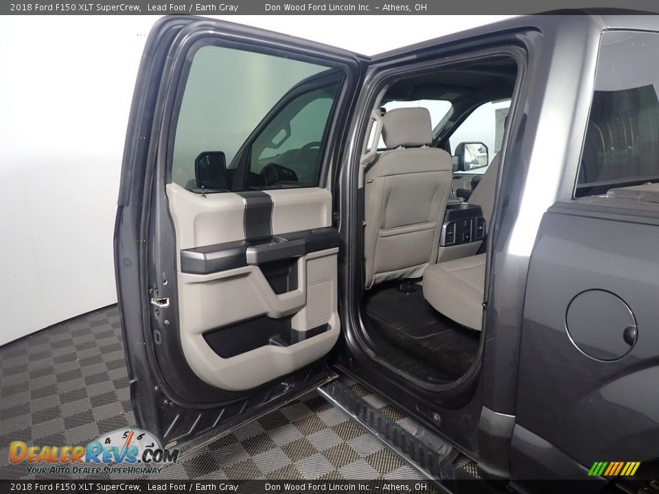 2018 Ford F150 XLT SuperCrew Lead Foot / Earth Gray Photo #35