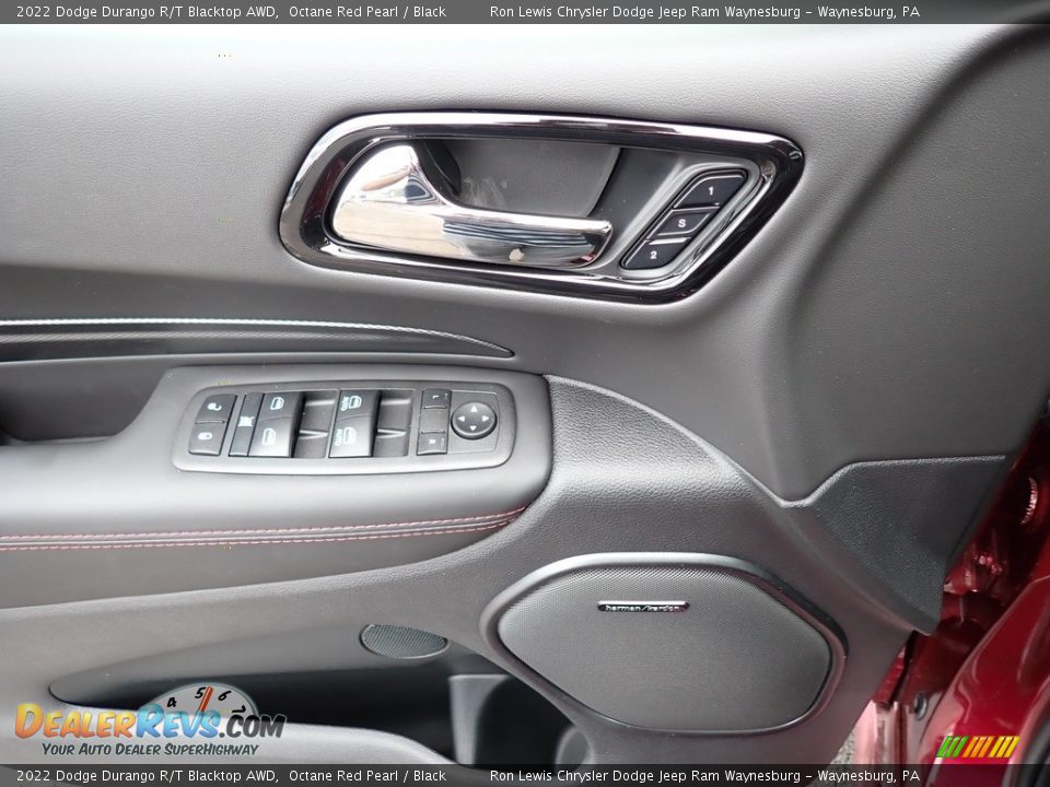 Door Panel of 2022 Dodge Durango R/T Blacktop AWD Photo #15