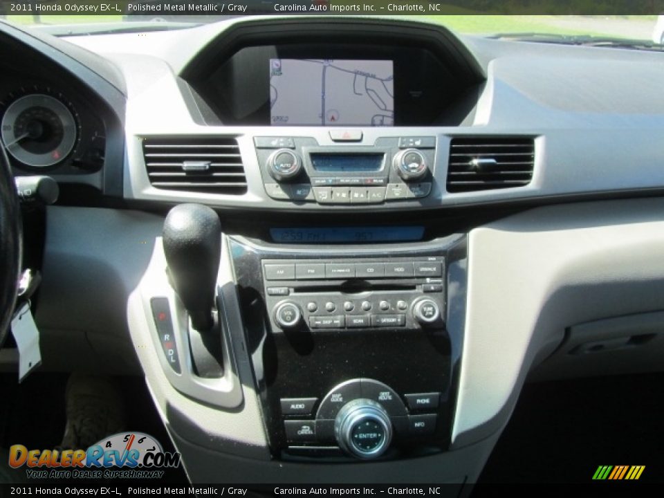 2011 Honda Odyssey EX-L Polished Metal Metallic / Gray Photo #15