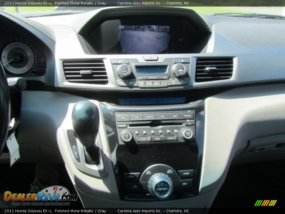 2011 Honda Odyssey EX-L Polished Metal Metallic / Gray Photo #16