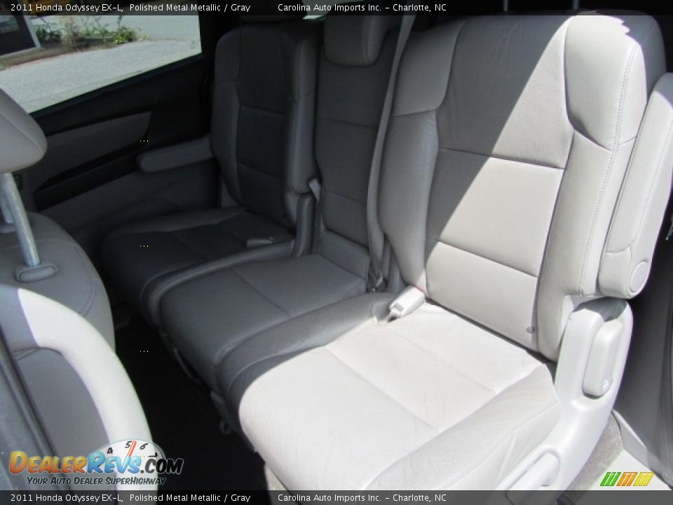 2011 Honda Odyssey EX-L Polished Metal Metallic / Gray Photo #19