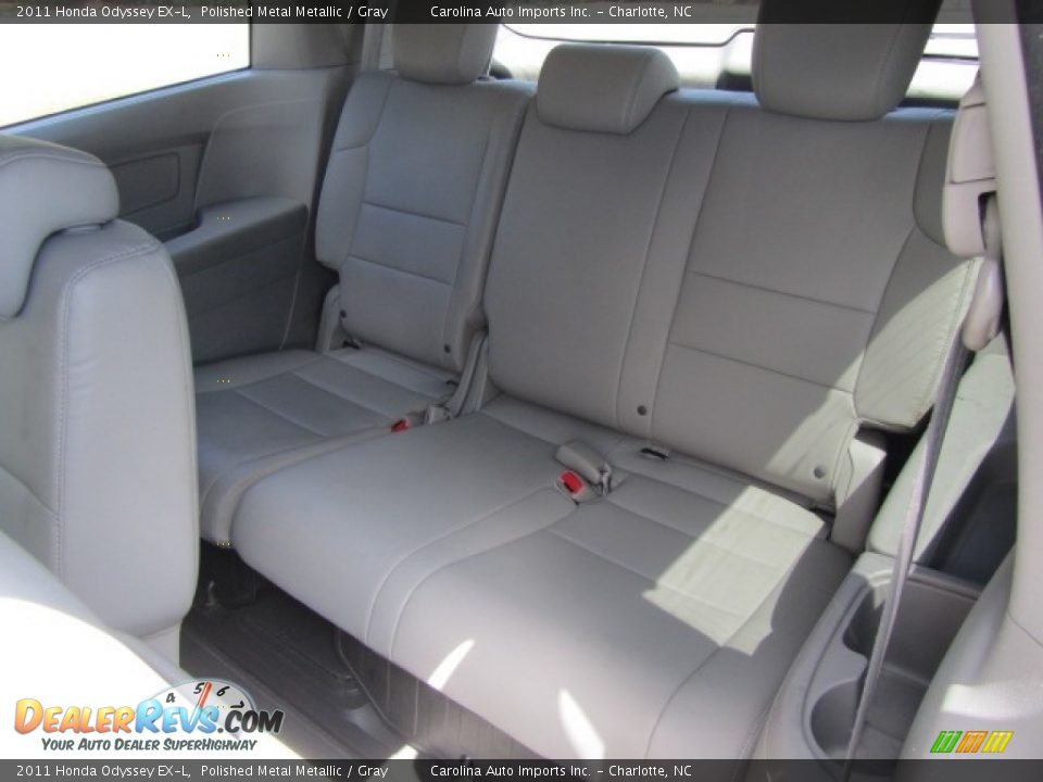 2011 Honda Odyssey EX-L Polished Metal Metallic / Gray Photo #20