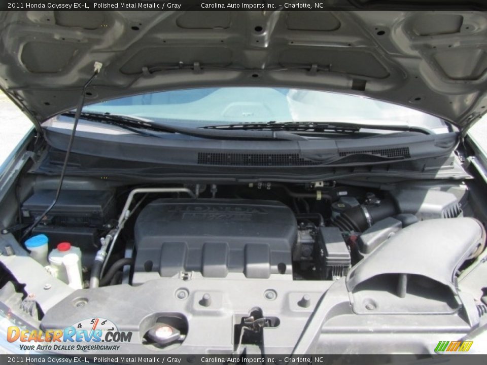 2011 Honda Odyssey EX-L Polished Metal Metallic / Gray Photo #25
