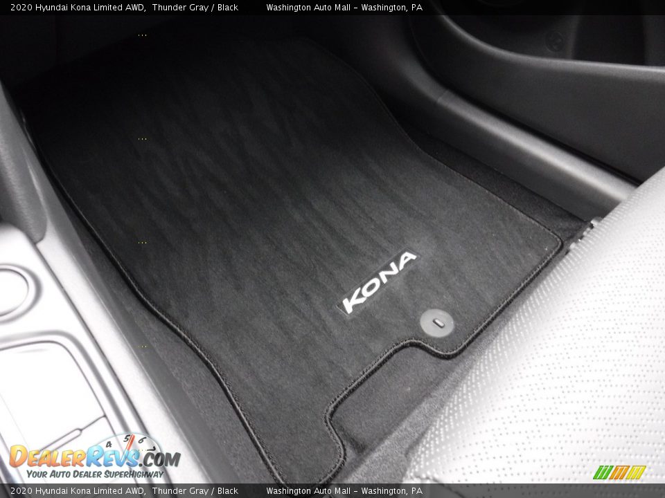 2020 Hyundai Kona Limited AWD Thunder Gray / Black Photo #19