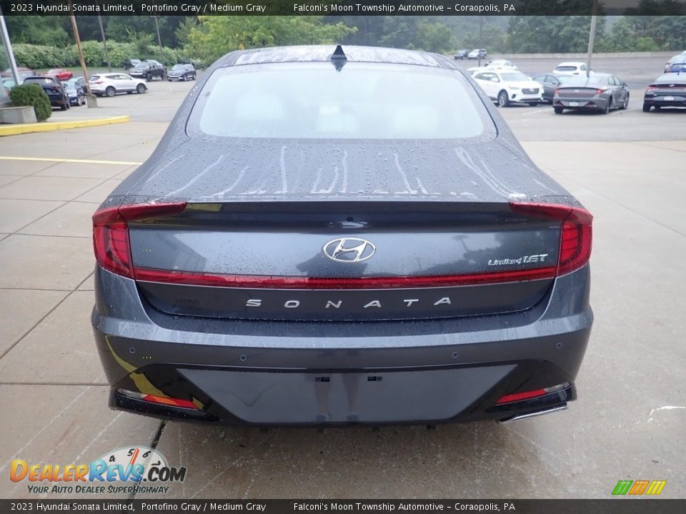 2023 Hyundai Sonata Limited Portofino Gray / Medium Gray Photo #3