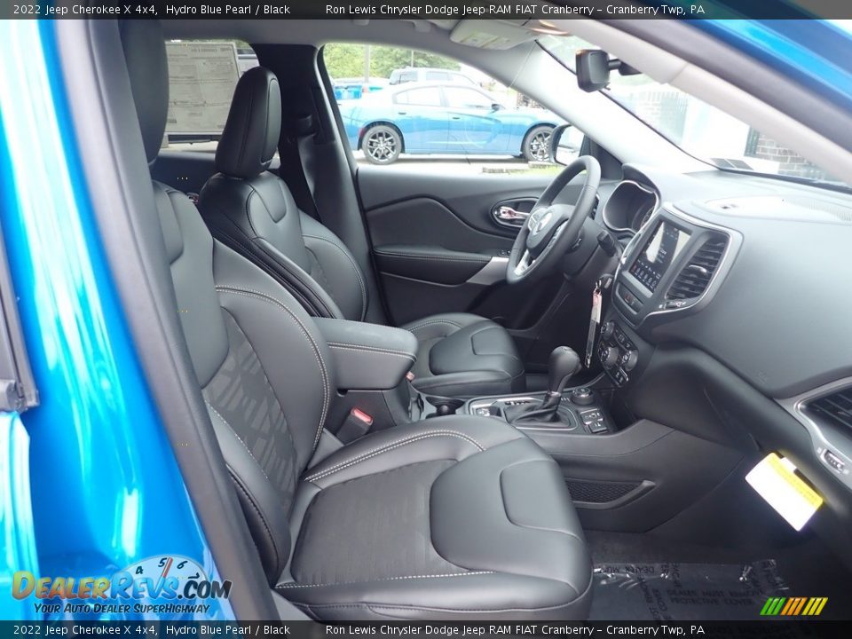 Front Seat of 2022 Jeep Cherokee X 4x4 Photo #11