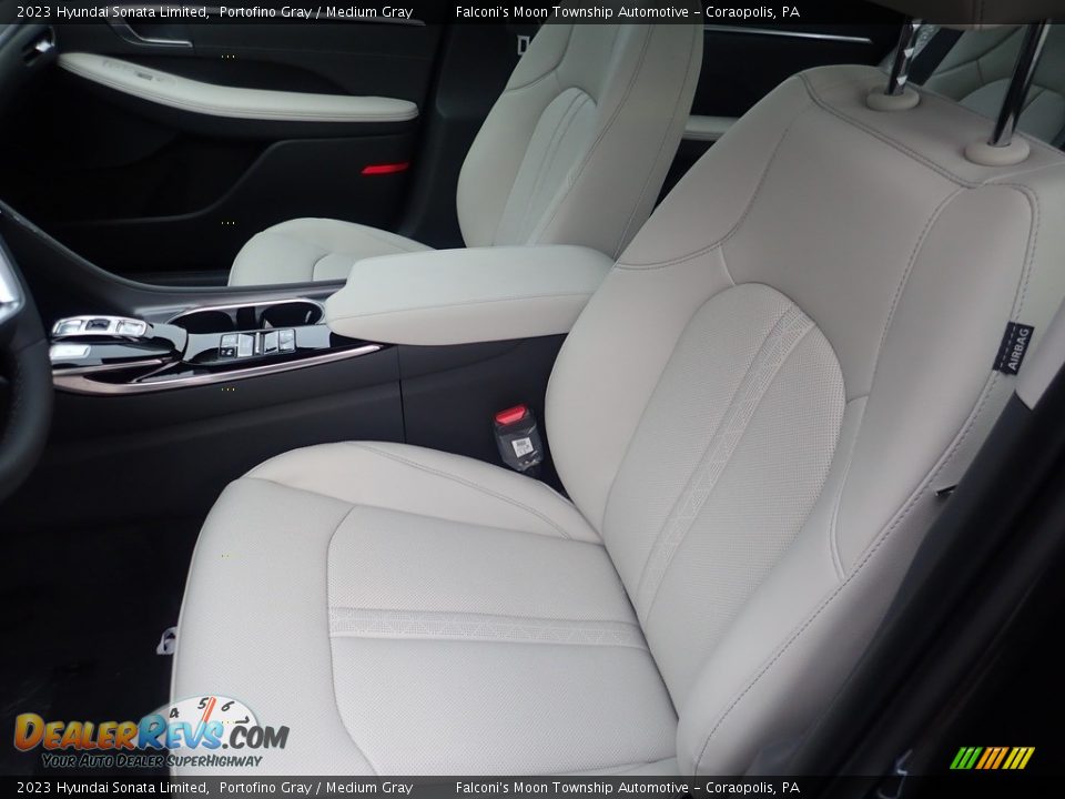 Front Seat of 2023 Hyundai Sonata Limited Photo #11