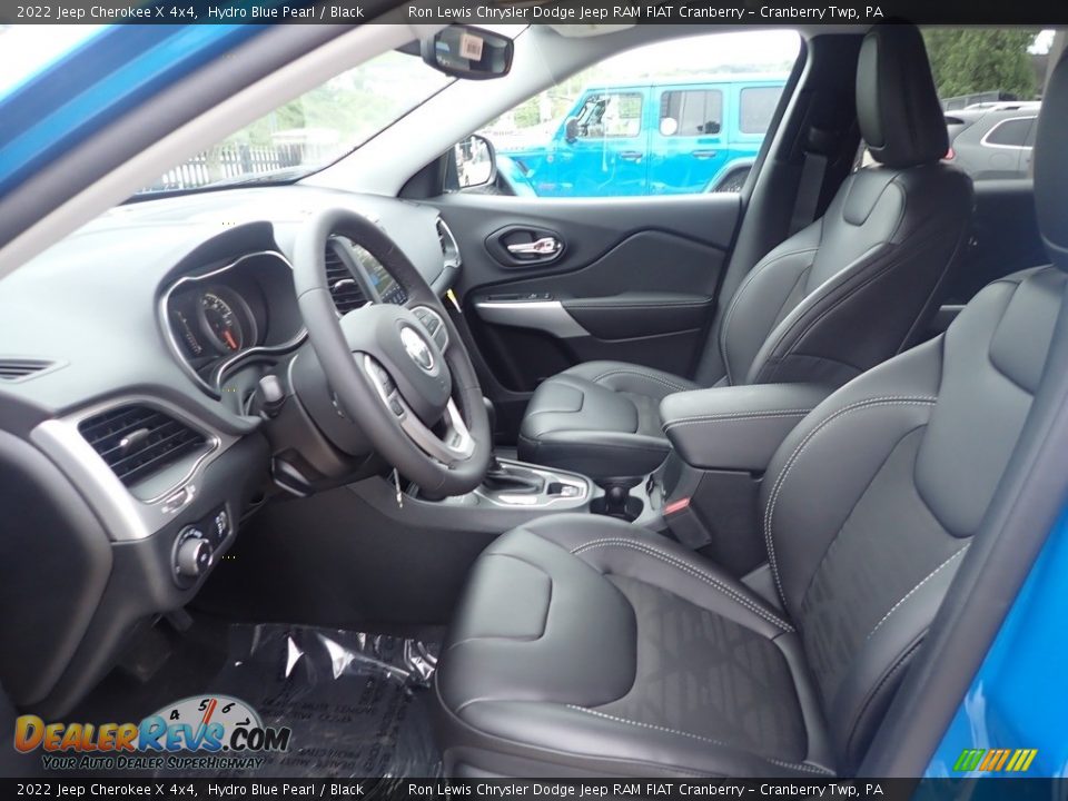 Front Seat of 2022 Jeep Cherokee X 4x4 Photo #14